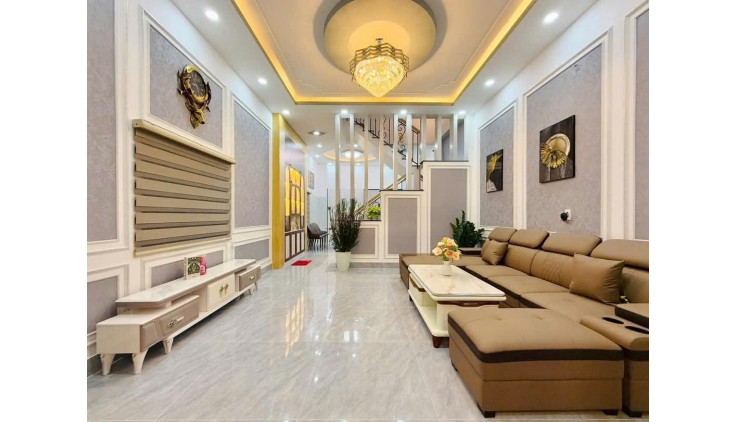[ HIẾM CÓ ] BÁN NHÀ HXT S69M2 3 TẦNG 4PN, NGUYỄN KIỆM, P3 GÒ VẤP, NHỈNH 6.xTỶ TL